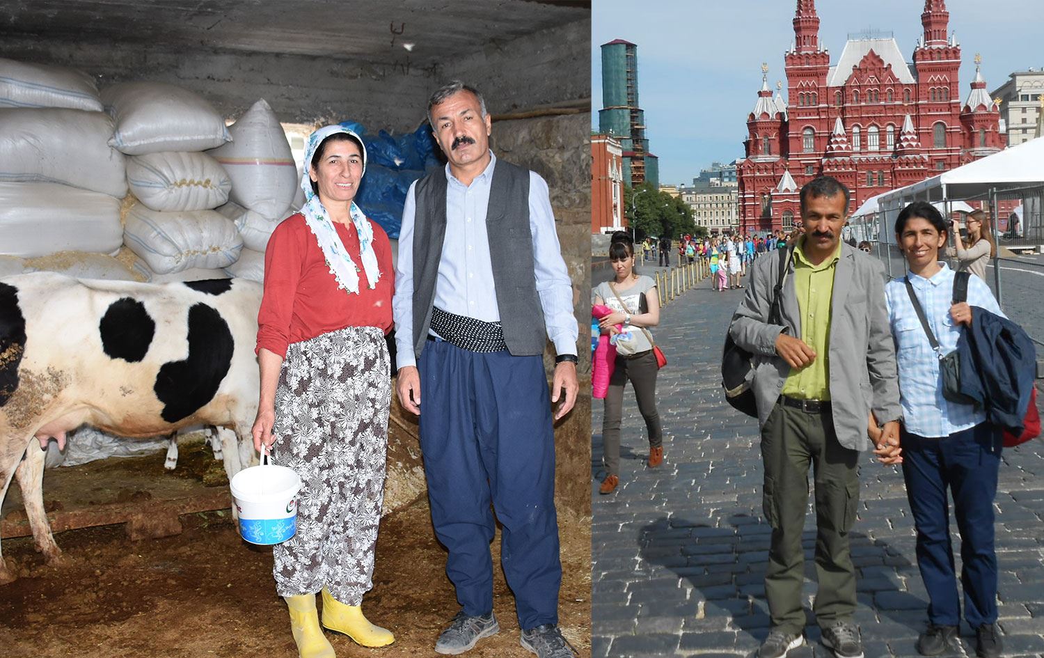 Şırnaklı çift, hayvancılık yaparak 35 ülke 85 şehir gezdi!