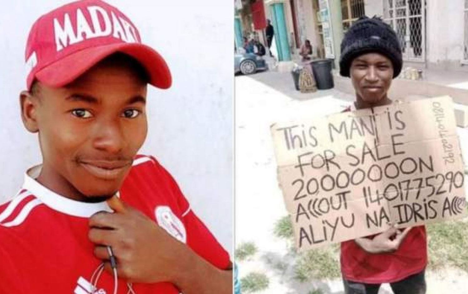 Yoksulluk yüzünden kendini satışa çıkardı!