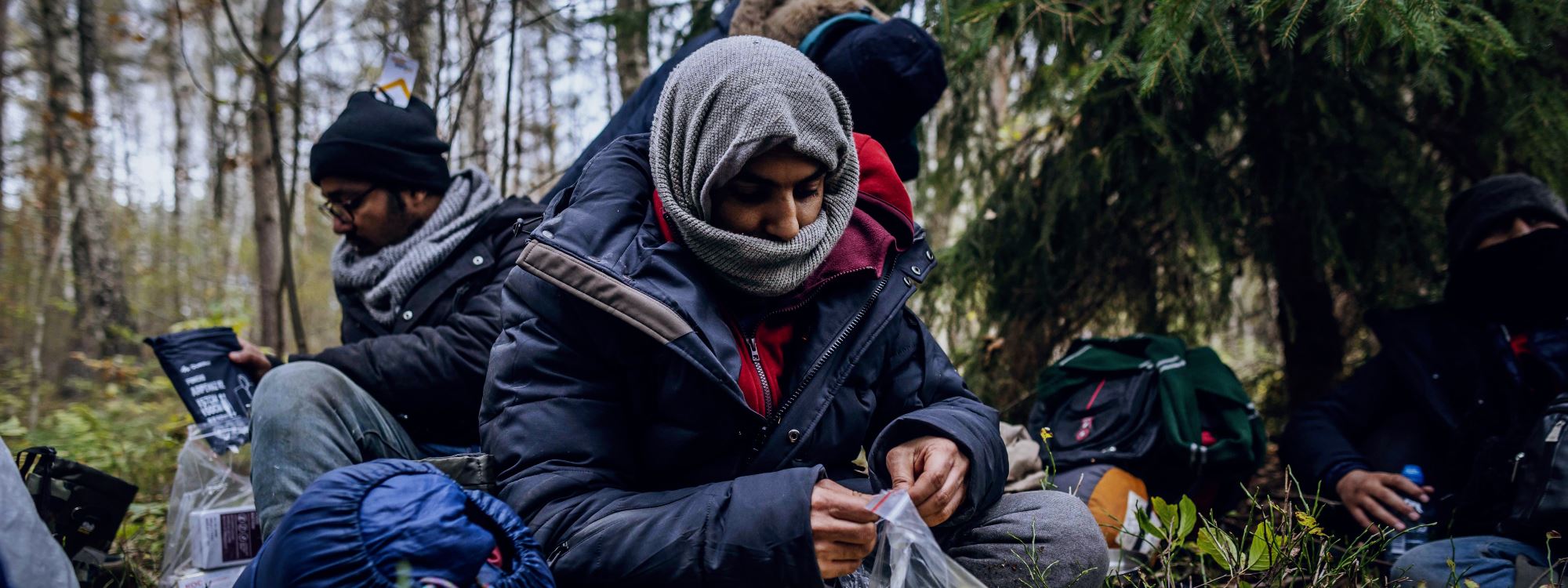 کۆچبەرانی رۆژهەڵاتی ناوەڕاست لە بێلاڕووسەوە هەوڵی چوونە ئەوروپا دەدەن