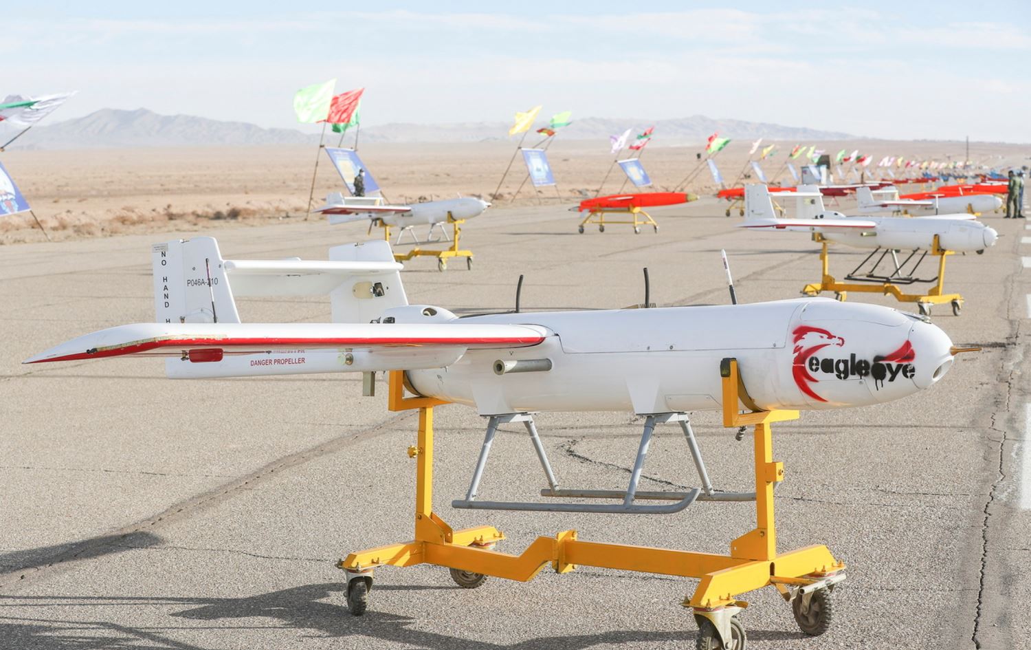 Amerîkayê siza danî ser bernameya dronên Îranê