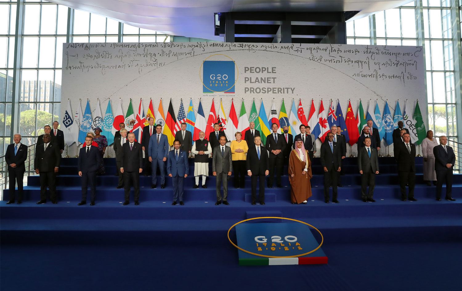 G20 Zirvesi başladı: Dünyanın en büyük ekonomileri Roma'da