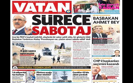 TÜRKİYE BASIN ÖZETİ- Heykel gerilimi manşetlerde