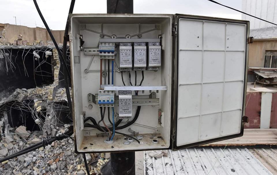 وەزارەتی کارەبا: سووتانی دووکانەکانی گەڕەکی نەورۆز بەهۆی پێوەری زیرەکەوە نەبووە