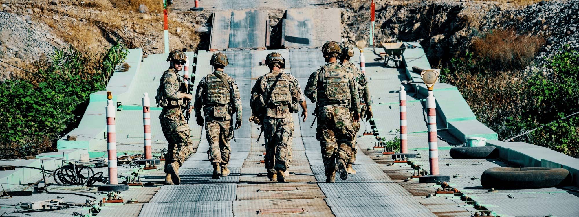 FOTO – DSG ve Amerikan askerlerinden sınırda ortak devriye