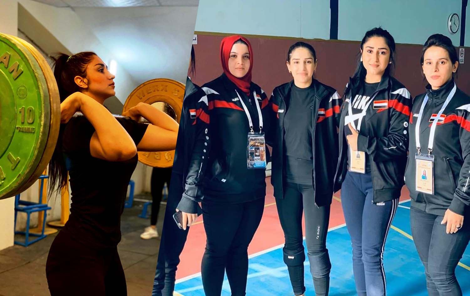 پاڵەوانێتی بەرزکردنەوەی قورسایی کچانی عێراق بەڕێوەدەچێت