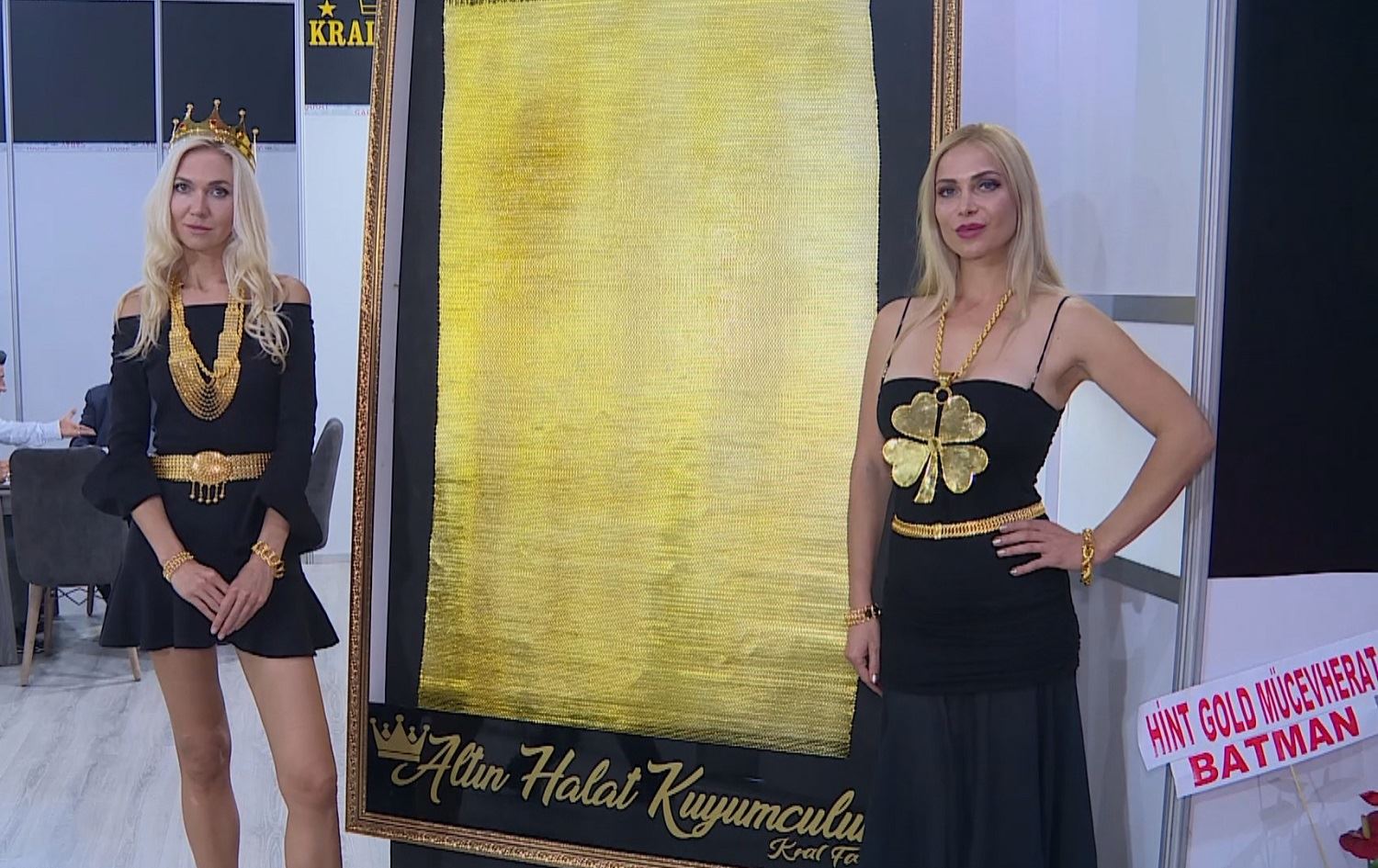 Di pêşangeha Amedê de 5 ton zêr hatin nîşandan