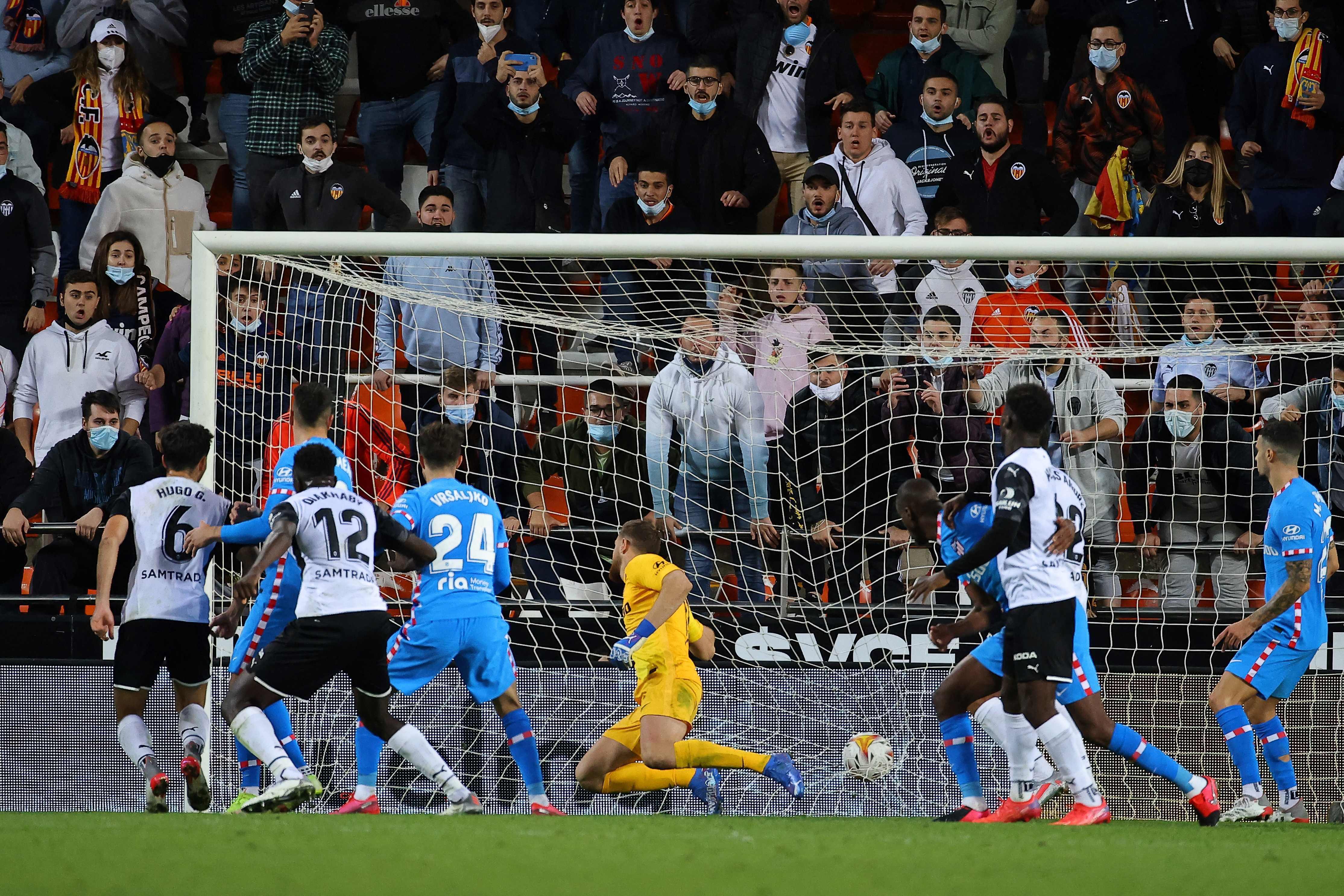 ڤیدیۆ؛ ڤالێنسیا ریمۆنتادای بەسەر ئاتلێتیکۆ مەدریددا کرد