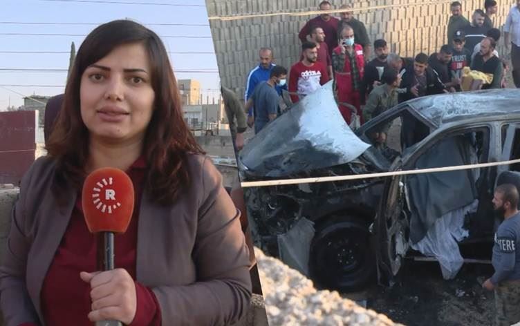 Kamışlo’daki saldırıdan sonra olay yerine giden Rûdaw ekibi darp edildi