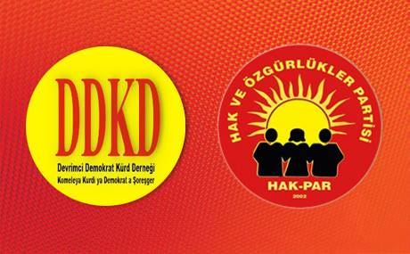 DDKD ve HAK-PAR’dan Rojava için de birlik çağrısı