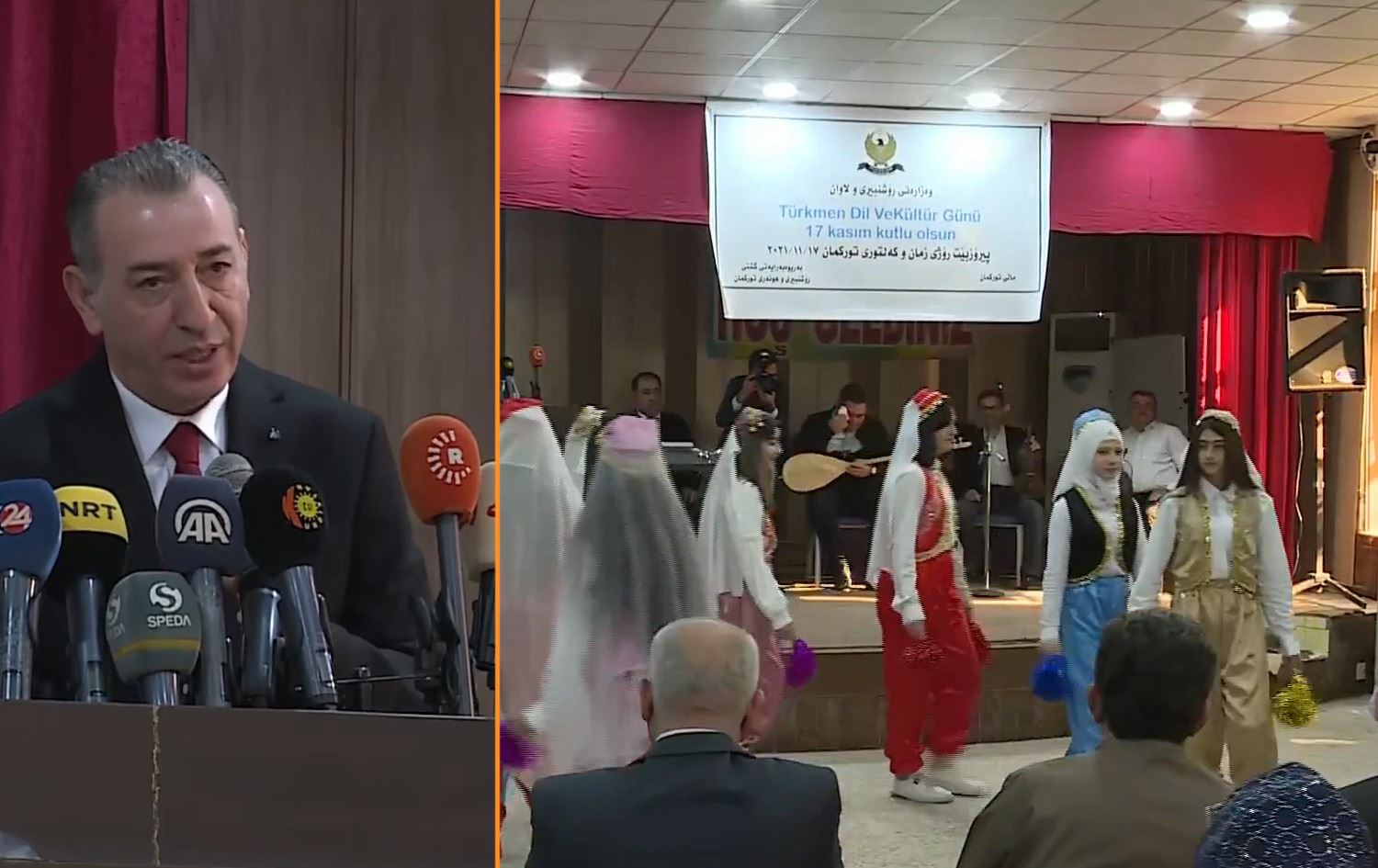 Erbil’de Türkmen Kültürü ve Dili Günü etkinliği düzenlendi