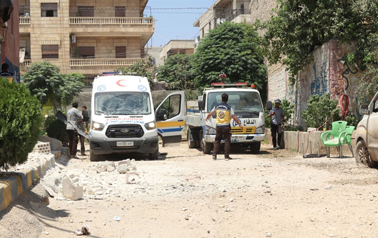 Efrin'de füzeli saldırı: 3 ölü, 10 yaralı