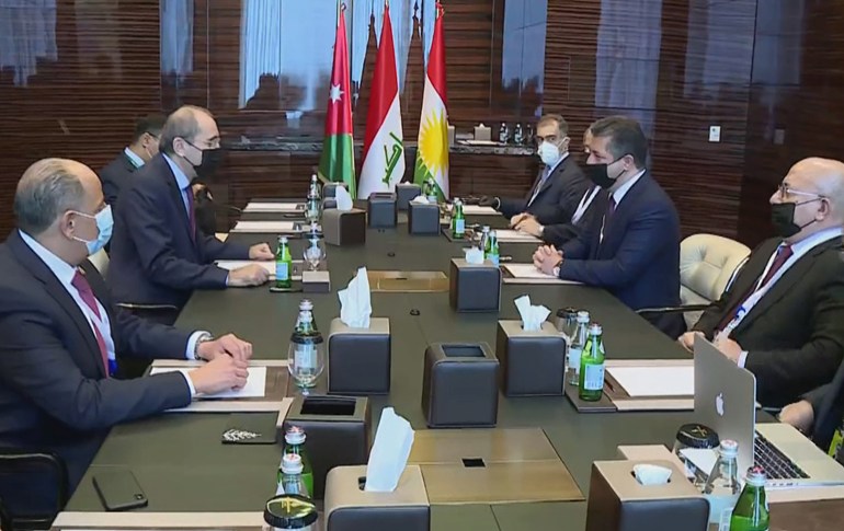 کۆبوونەوەی سەرۆکوەزیرانی هەرێمی کوردستان و جێگری سەرۆکوەزیرانی ئوردن