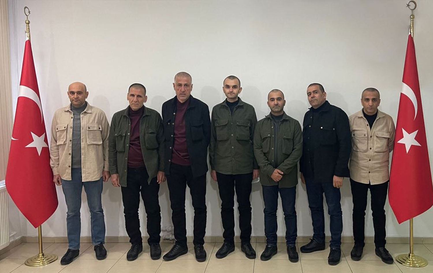 Libya’da alıkonulan 7 Türk vatandaşı kurtarıldı