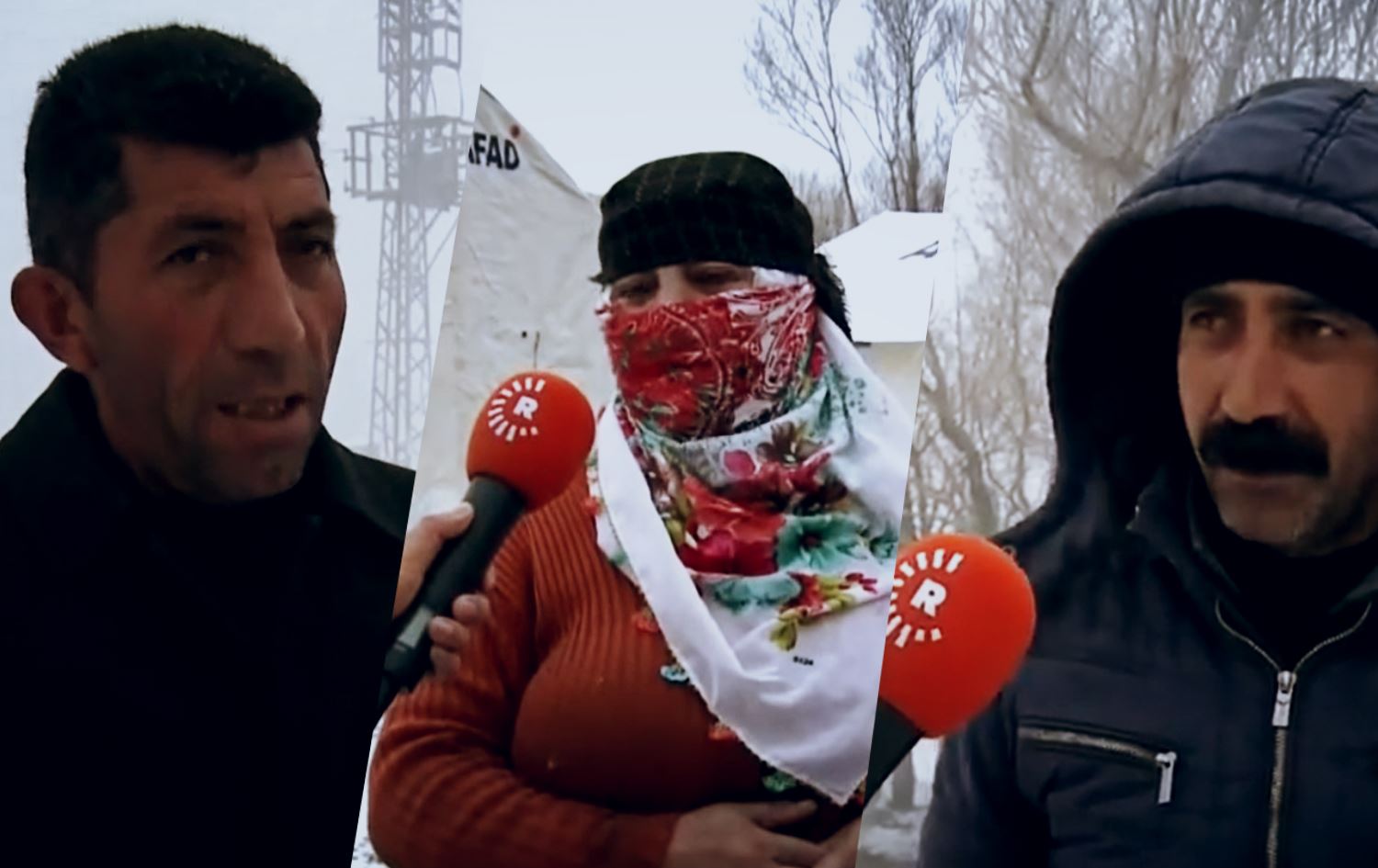 ERZURUM - Depremden etkilenen köylüler: Hava soğuk, çocuklar çadırda kalamıyor