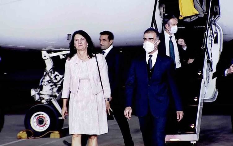 İsveç Dışişleri Bakanı Linde Erbil’de