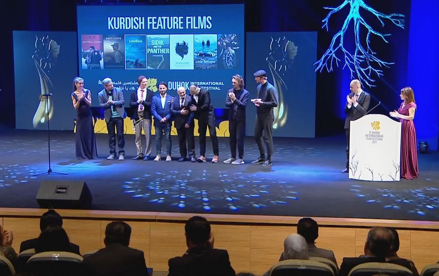 8. Uluslararası Duhok Film Festivali ödülleri dağıtıldı