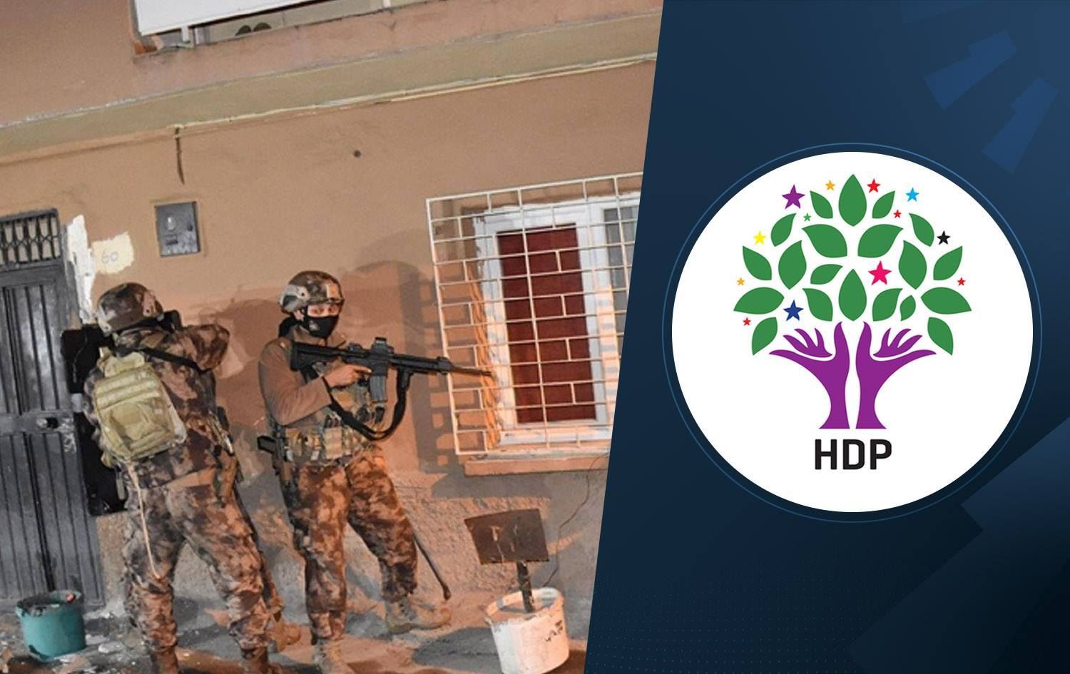 Li du bajaran 10 endam û berpirsên HDPê hatin desteserkirin