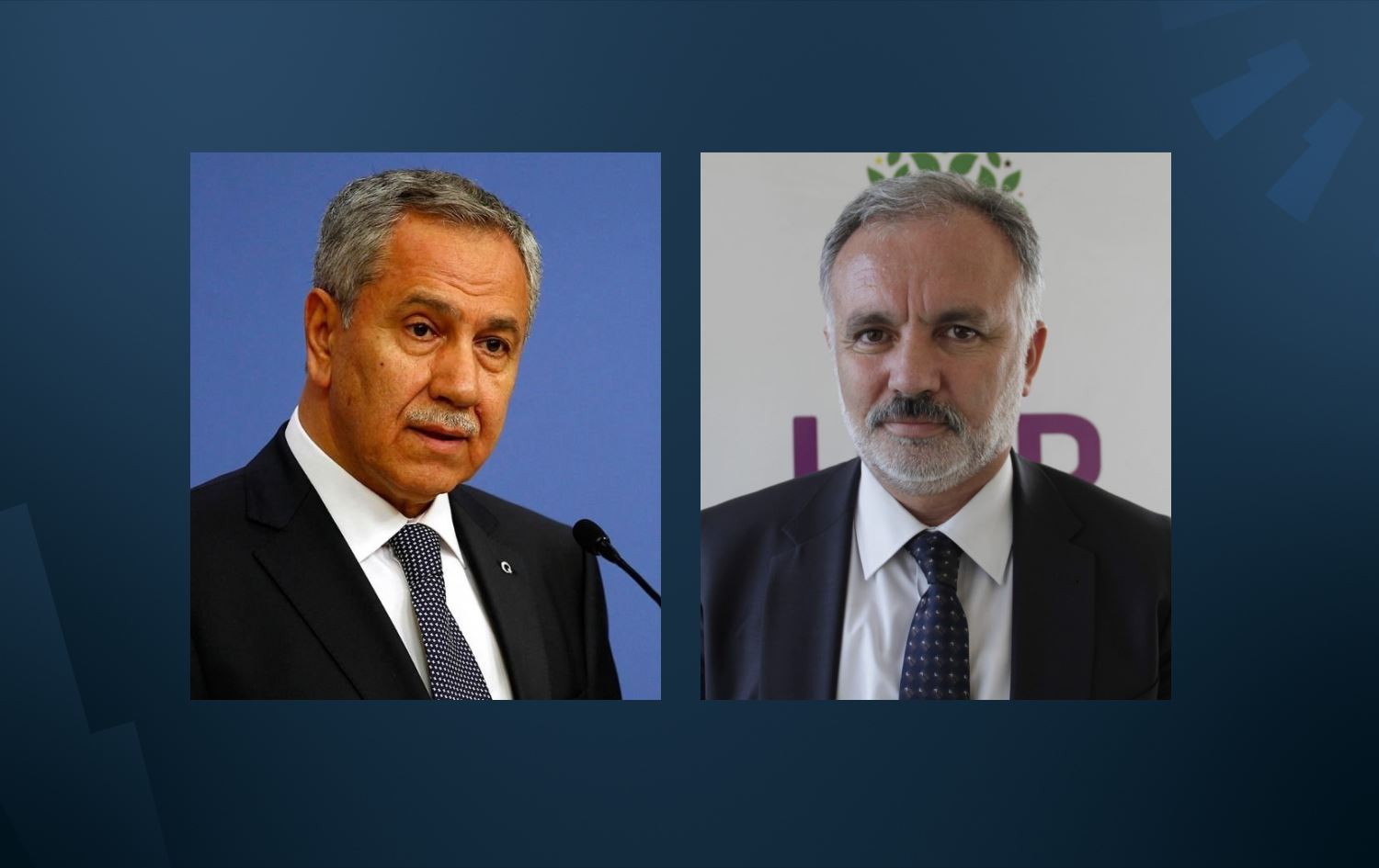 Arınç: Ayhan Bilgen'e sırt döndük, HDP’ye gitti