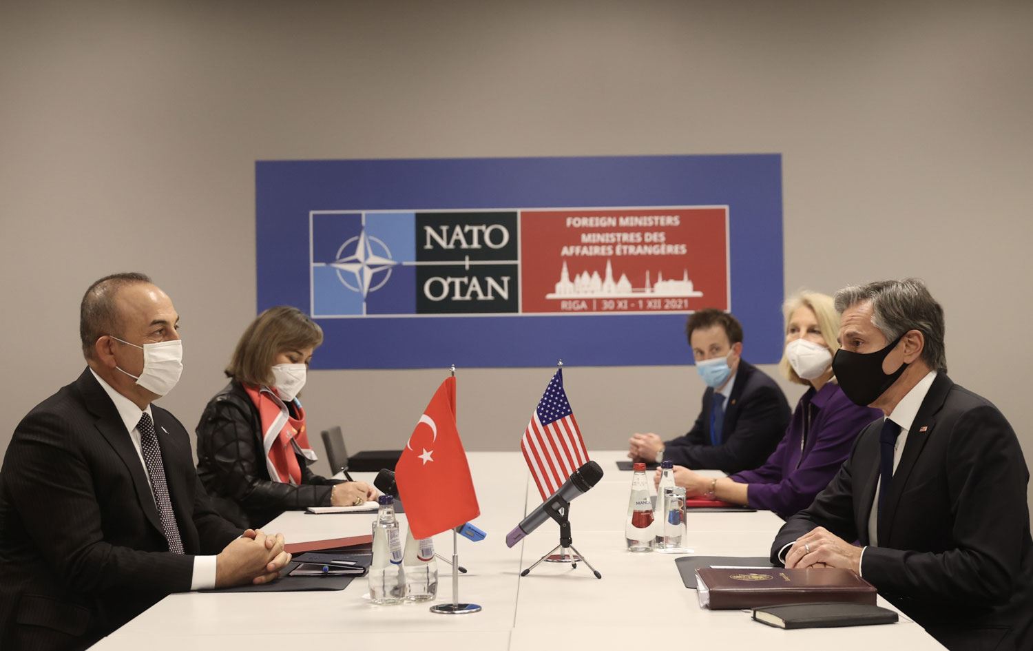 Çavuşoğlu, ABD Dışişleri Bakanı Blinken ile görüştü