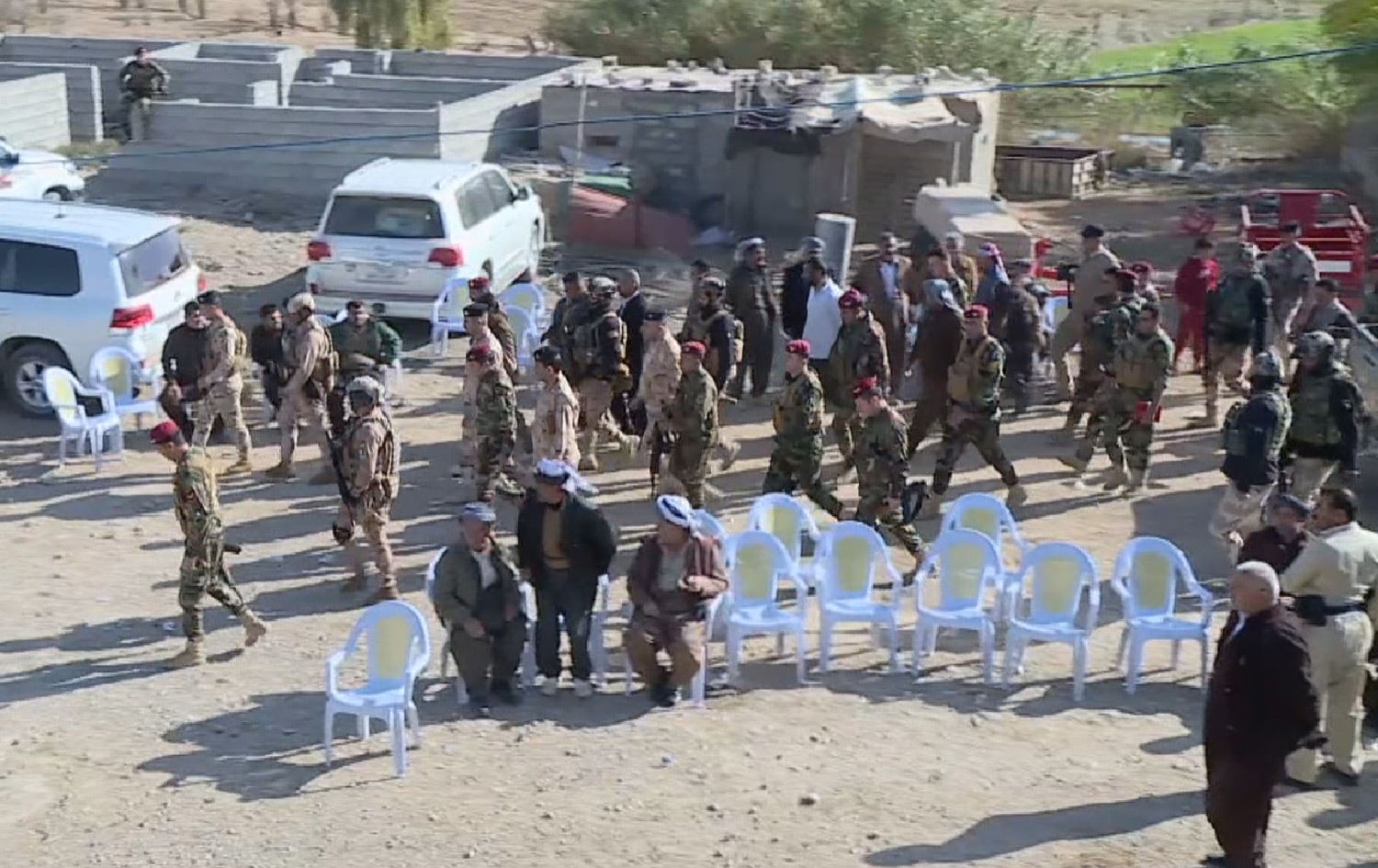 هێزی پێشمەرگە ئارامیی بۆ لهێبان گەڕاندەوە