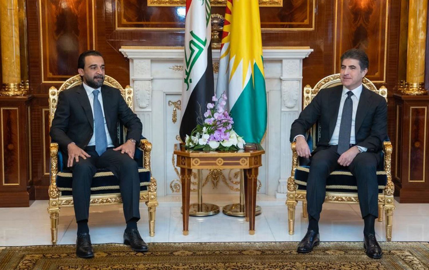 Nêçîrvan Barzanî û Mihemed Helbûsî proseya siyasî nirxandin