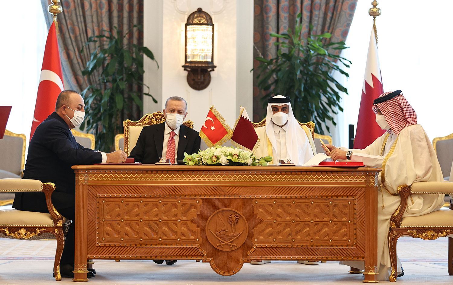 Di navbera Tirkiye û Qeterê de 15 peyman hatin îmzekirin