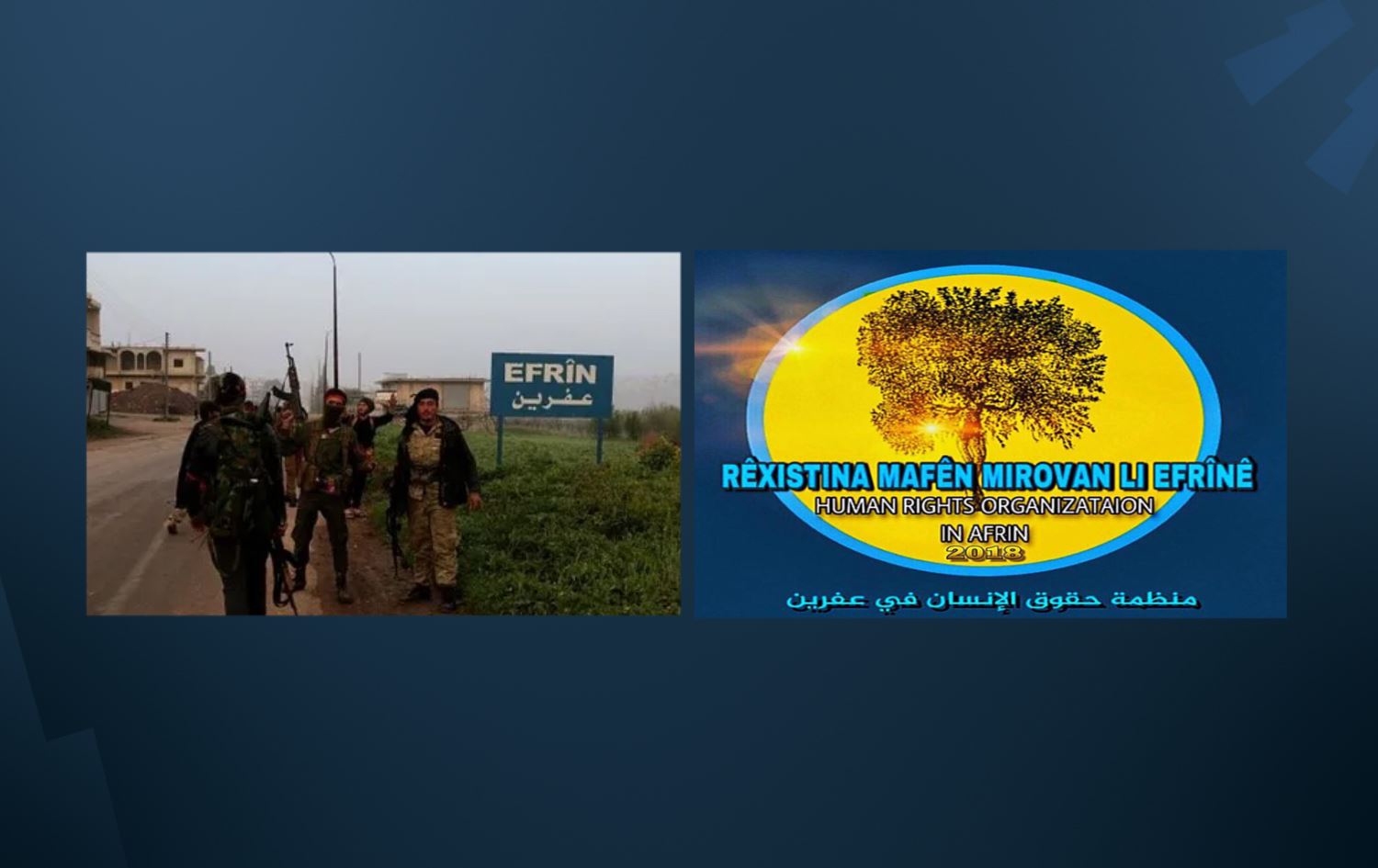 Efrin İnsan Hakları Örgütü: Kürt nüfus yüzde 96’dan yüzde 15’e düştü