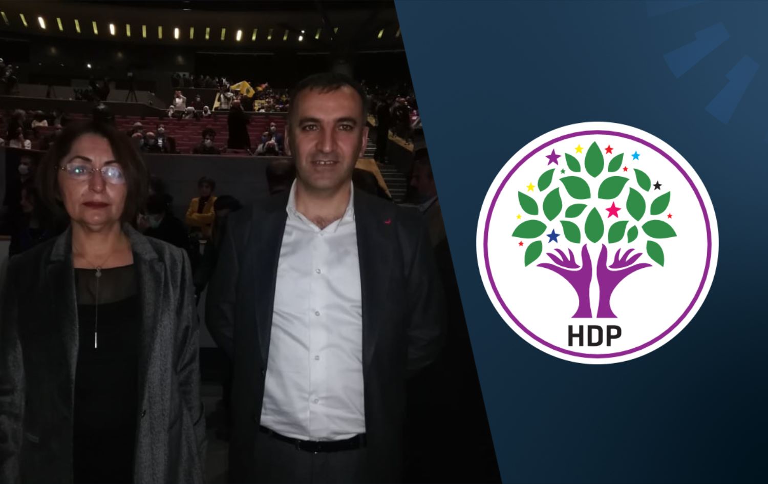 HDP İstanbul’un eşbaşkan adayları Ferhat Encü ve İlknur Birol