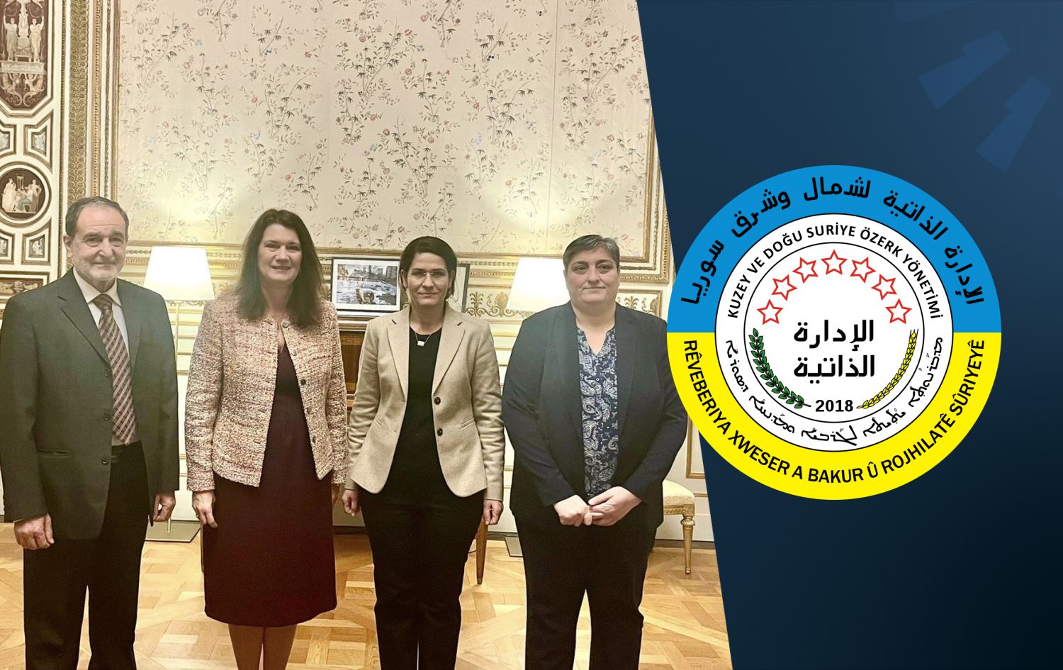 Rojava heyetinin İsveç temasları: 'Çok değerli buluyoruz'