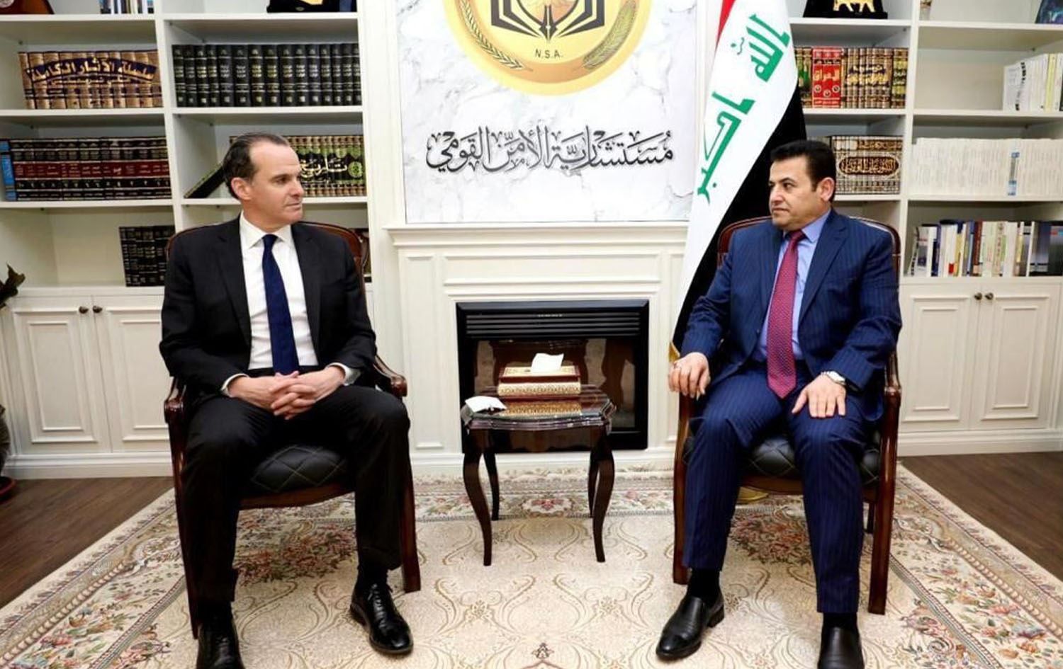 قاسم ئەعرەجی بۆ مەکگۆرک: هەبوونی دۆخێکی ئارام لە بەرژەوەندیی عێراقدایە