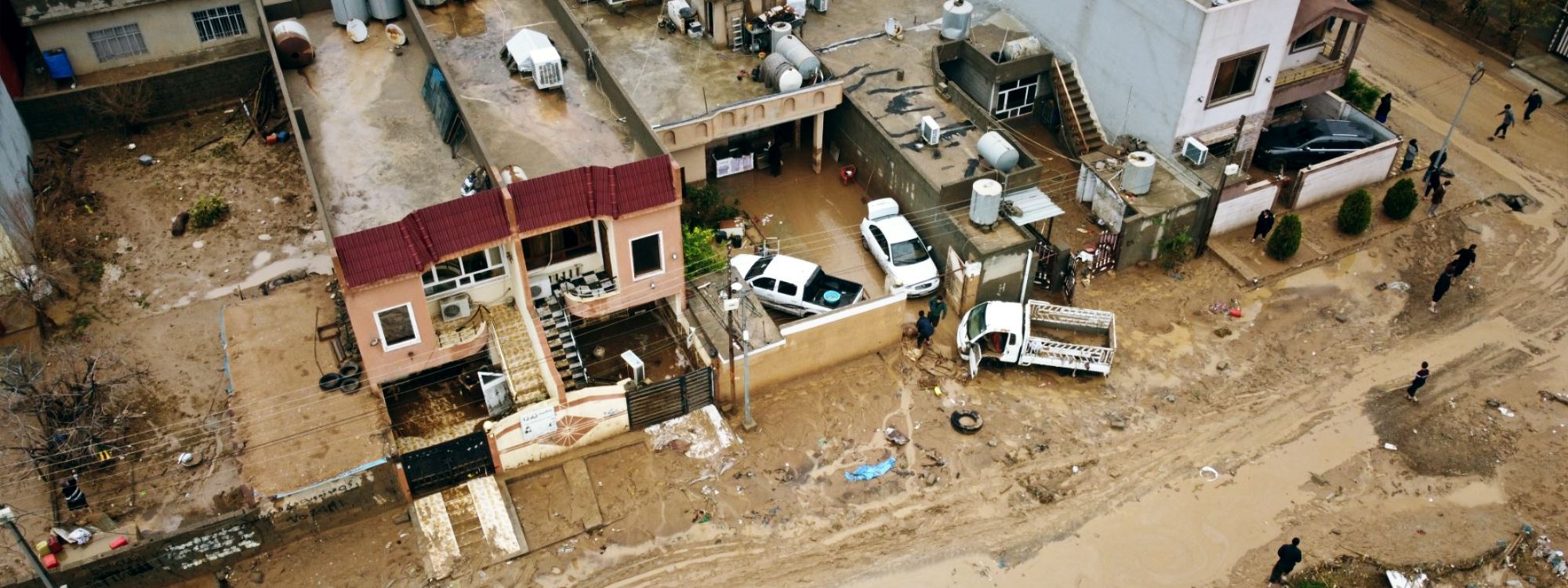 Dîmenên lehiya Hewlêrê ji esman ve