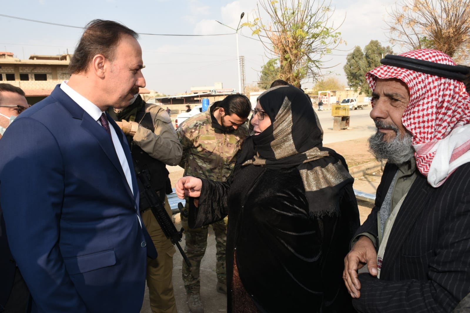 Parêzgarê Rihayê serdana Serê Kaniyê ya Rojavayê Kurdistanê kir