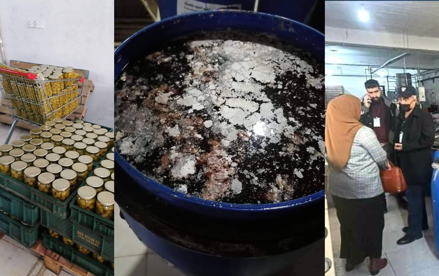 لە رانیە دەست بەسەر 24 تۆن زەیتوون و ترشیاتی ماوەبەسەرچوودا گیرا