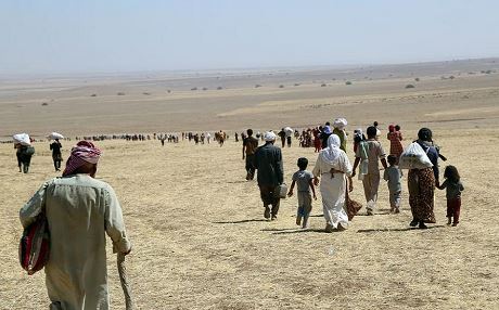 IŞİD tehdidi bir köyü daha yollara düşürdü