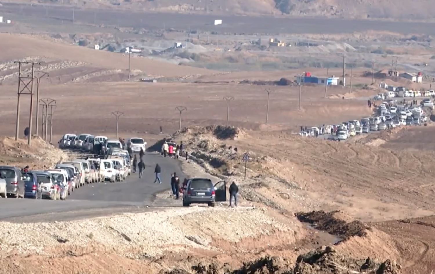 Ji ber girtina deriyê Pêşabûr gelek welatî asê man