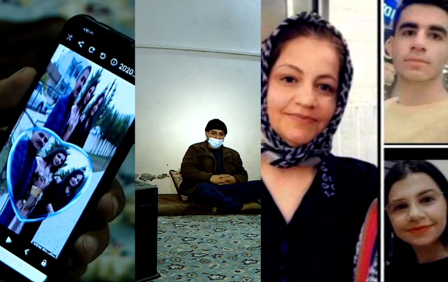 Rêya koçberiyê 3 kes ji wî stand û bi kul û xemên xwe re tenê maye