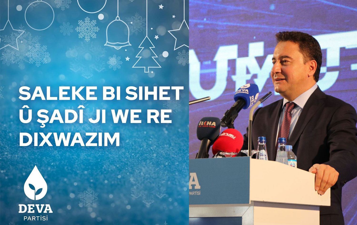 Alî Babacan bi Kurdî peyama sersalê belav kir