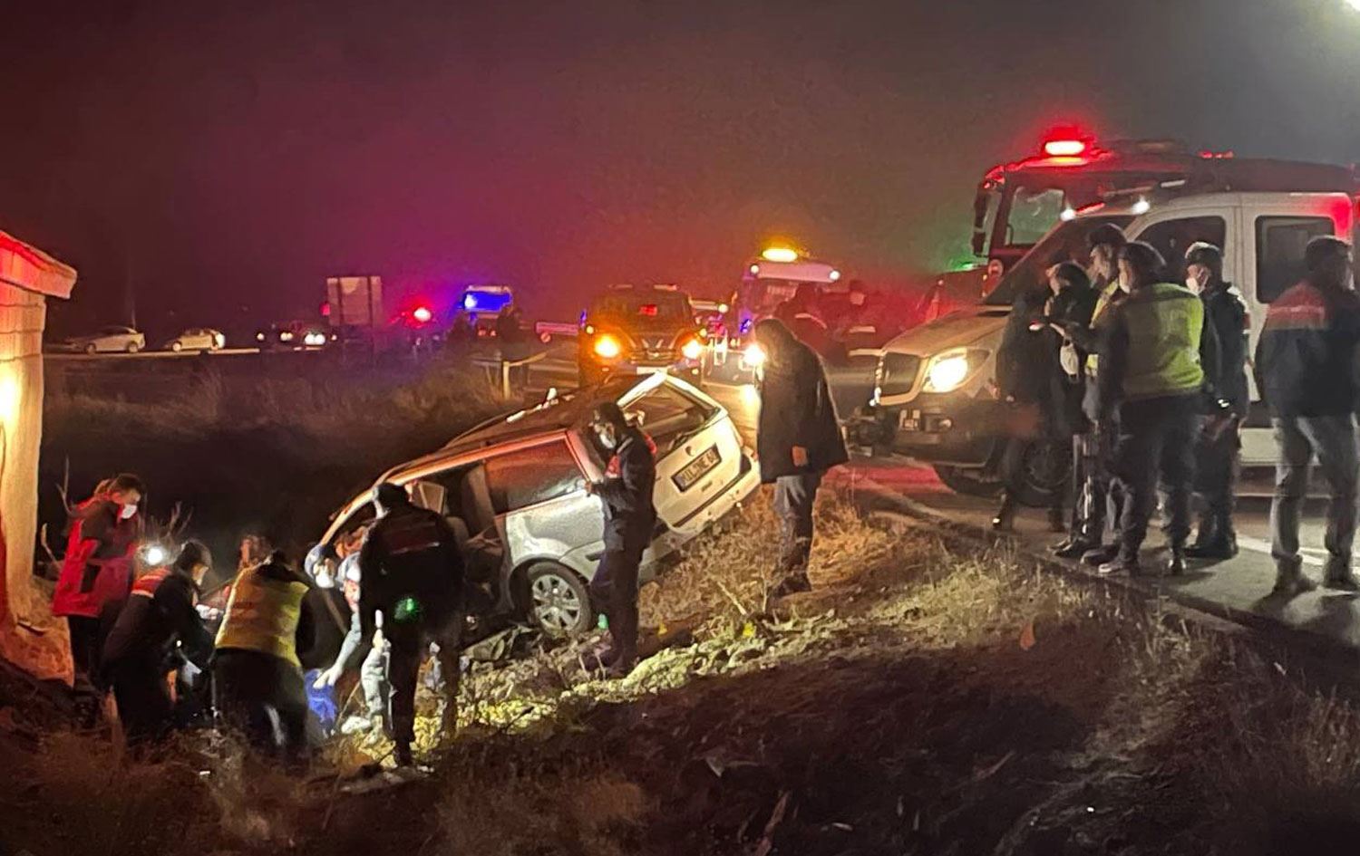 لە ئەکسەرای تورکیا بەهۆی رووداوێکی هاتوچۆوە 7 کەس گیان لەدەستدەدەن