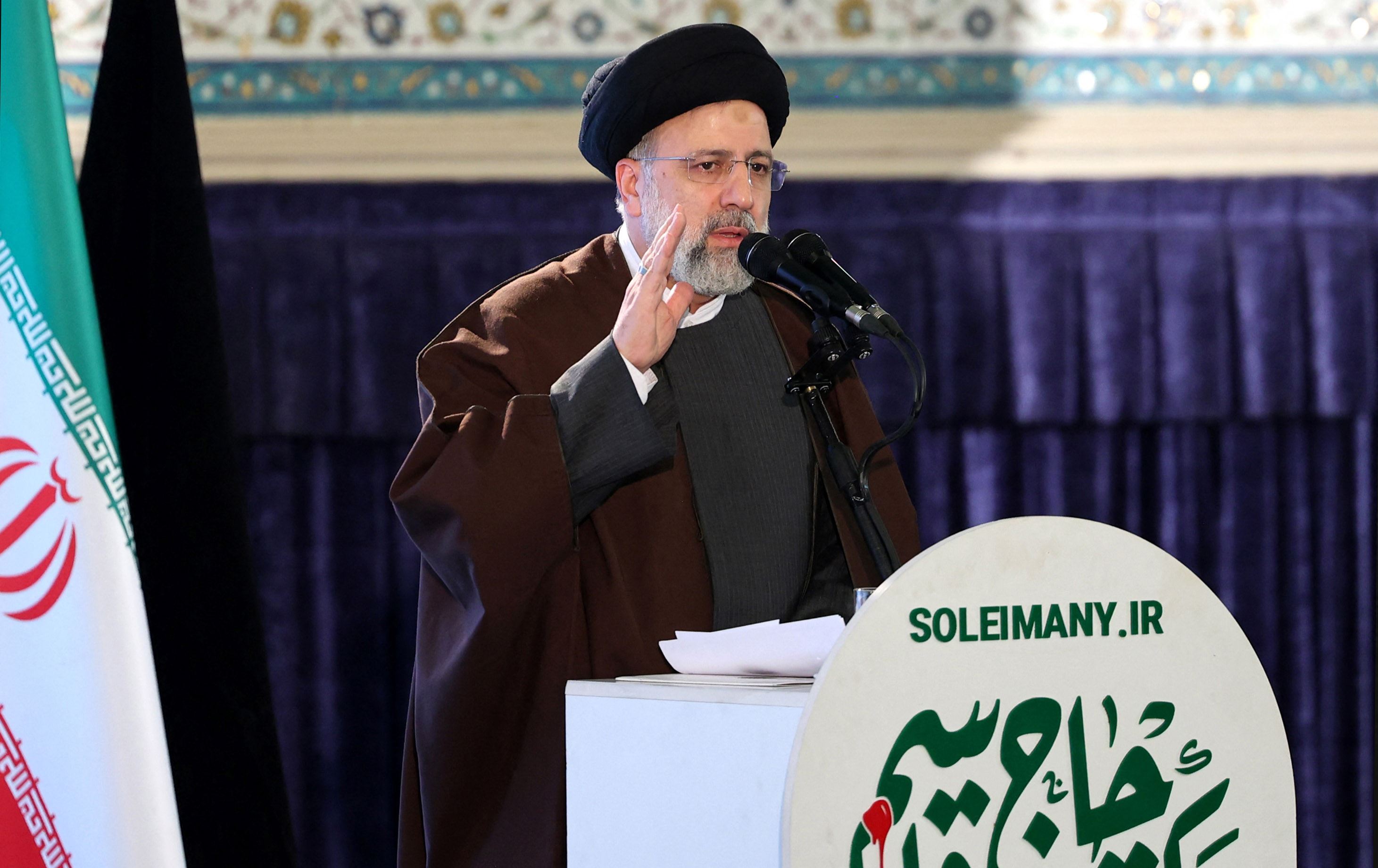 رەئیسی: پێویستە ترەمپ بە مەرگ سزابدرێت