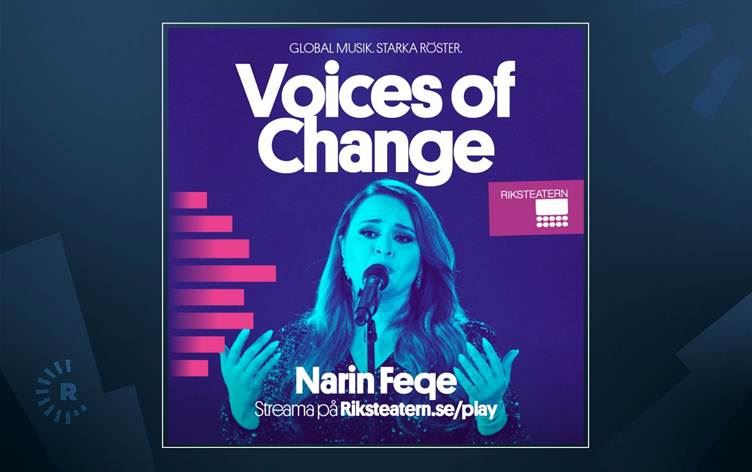 نارین فەقە لە پڕۆژەی 'Voices of Change'ـی سوێدی بەشداربوو