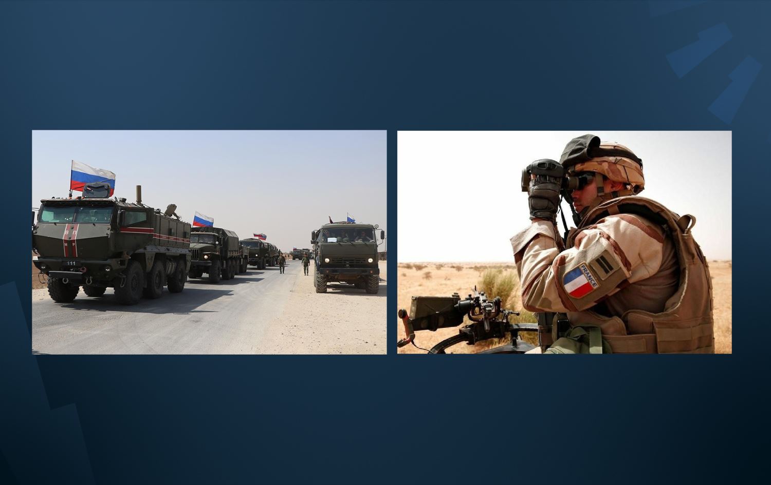 Fransızlar çekildi, Ruslar yerleşti