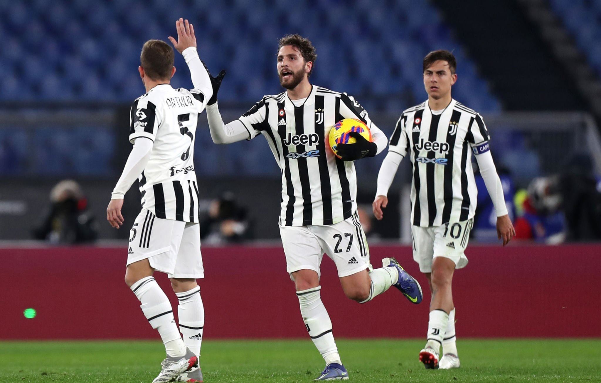 یوڤێنتۆس ریمۆنتادای بەسەر رۆمادا کرد