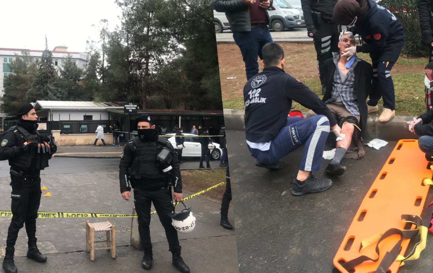 Li Amedê pevçûna çekdarî: 4 birîndar hene