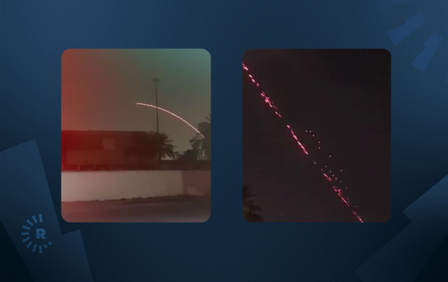 VIDEO - Bi mûşekan êrişî Balyozxaneya Amerîkayê kirin