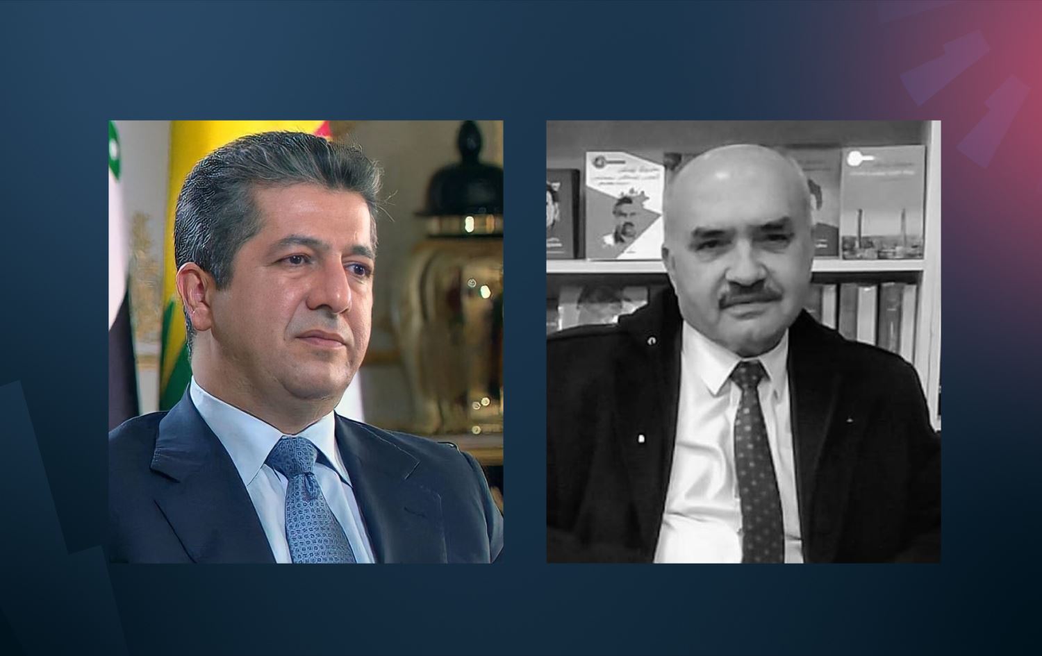 مەسرور بارزانی سەرەخۆشی لە کەسوکاری د.مارف عومەر گوڵ دەکات