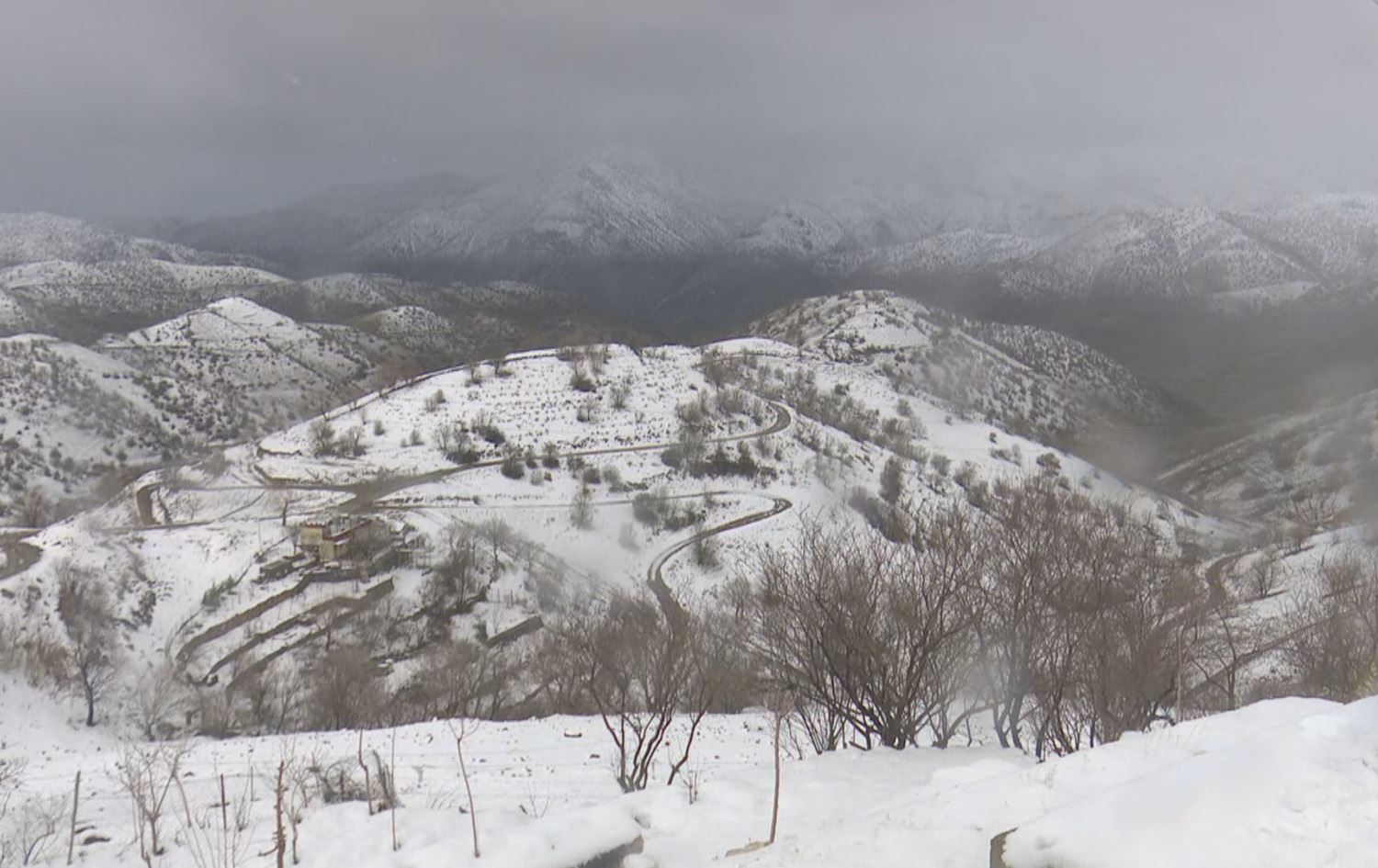 شەپۆلێکی بەفر و باران هەموو کوردستانی گرتووەتەوە