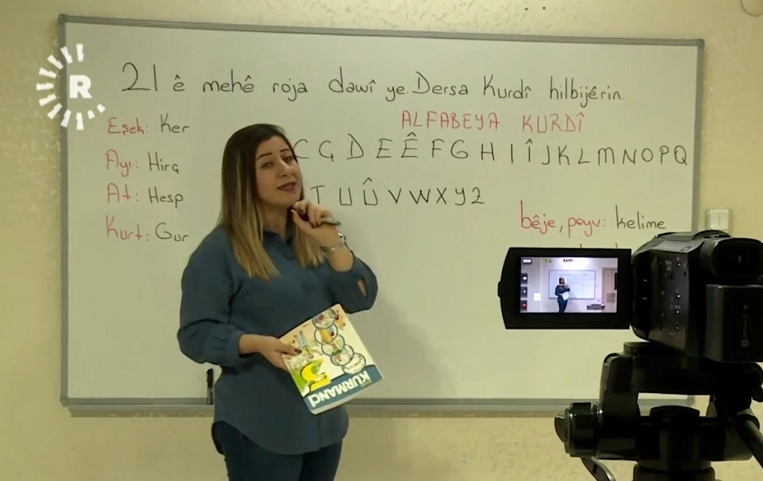 Mamoste Mizgîn Yalçin; xebatkareke çalak a zimanê Kurdî