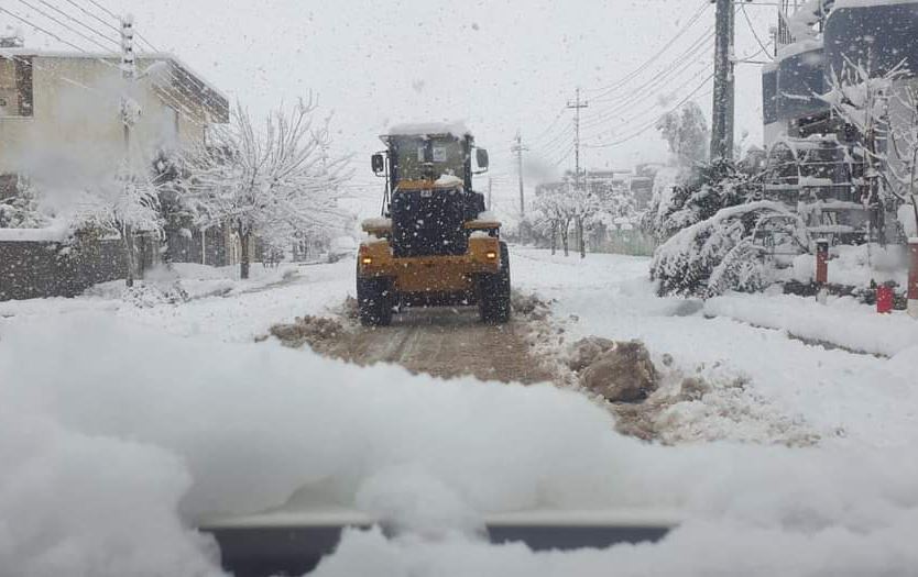 شارەوانییەکانی هەڵەبجە بۆ راماڵینی بەفر ئامێر بەکرێ دەگرن