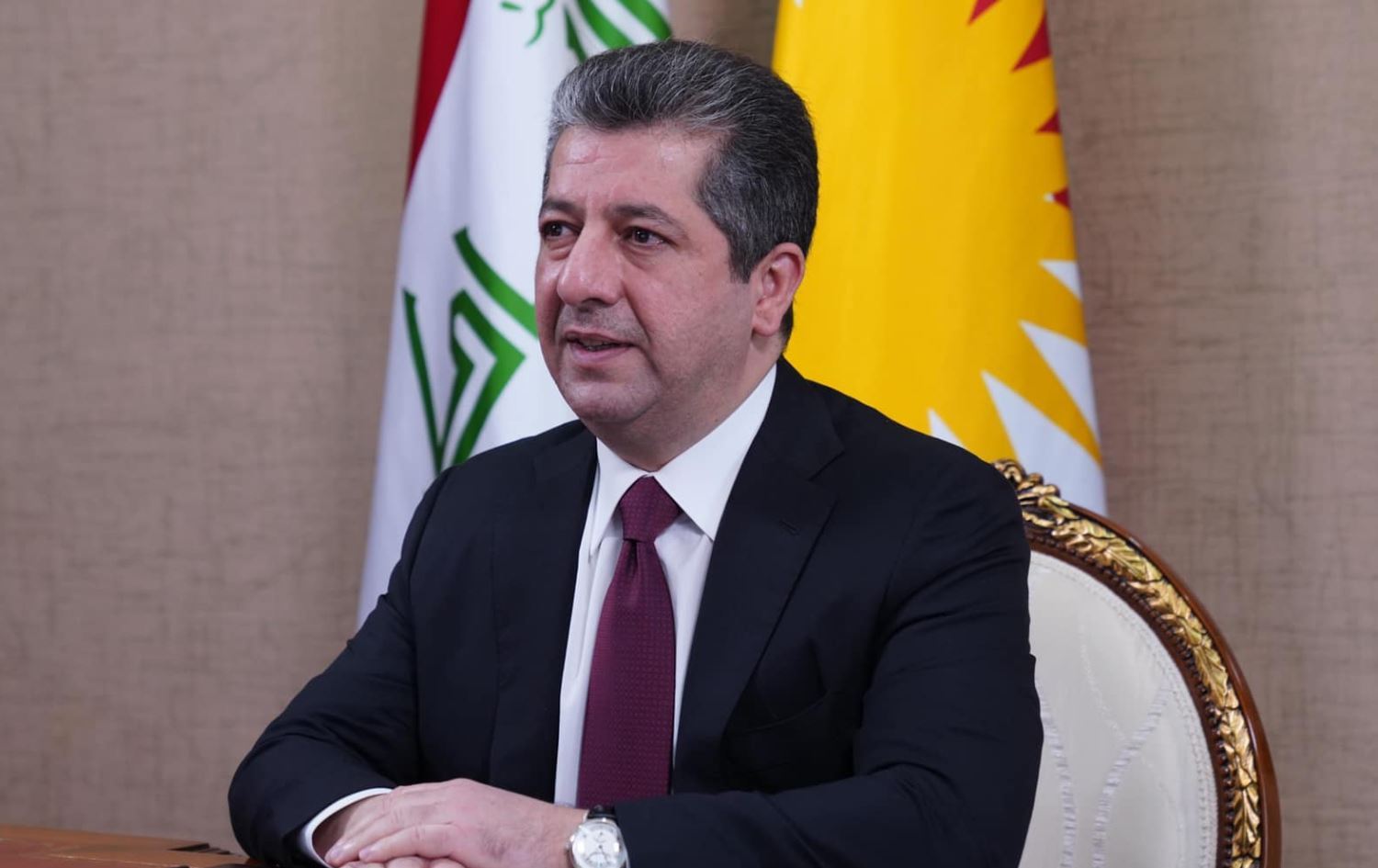 مەسرور بارزانی پیرۆزبایی جەژنی قەوڵتاس لە کاکەییەکان دەکات