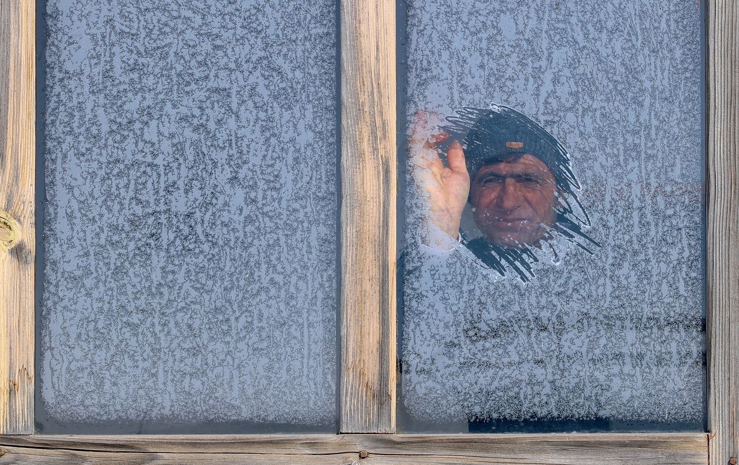 Xelkê Bizirxan ji serma nikarin ji malên xwe derbikevin